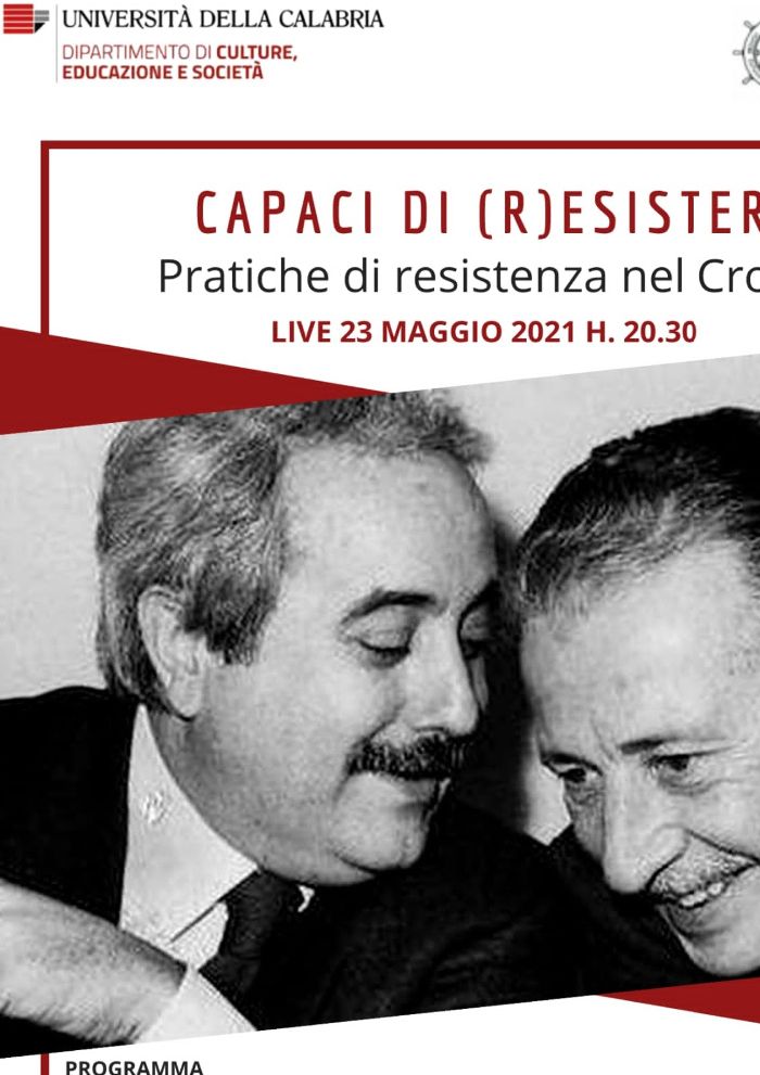 Locandina del seminario 23 maggio 2021