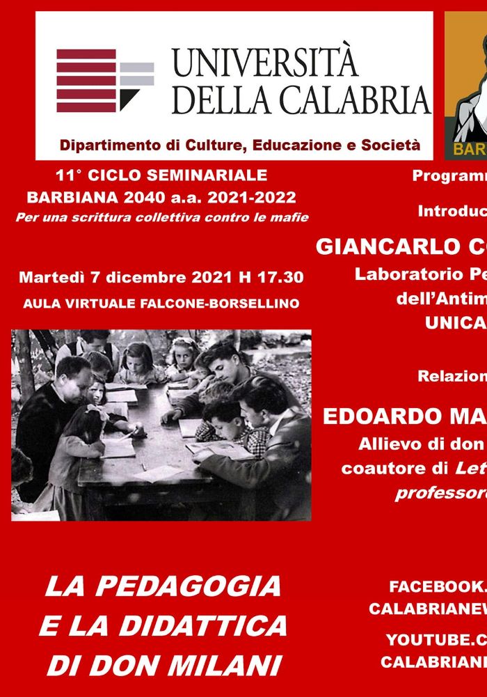 Locandina 7 dicembre 2021